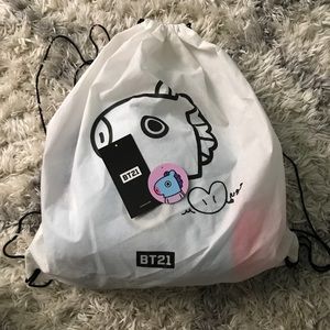 bt21 mang face cushion ( 30 cm )